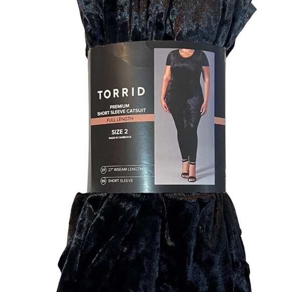 Torrid Short Sleeve Catsuit - Picture 2 of 3